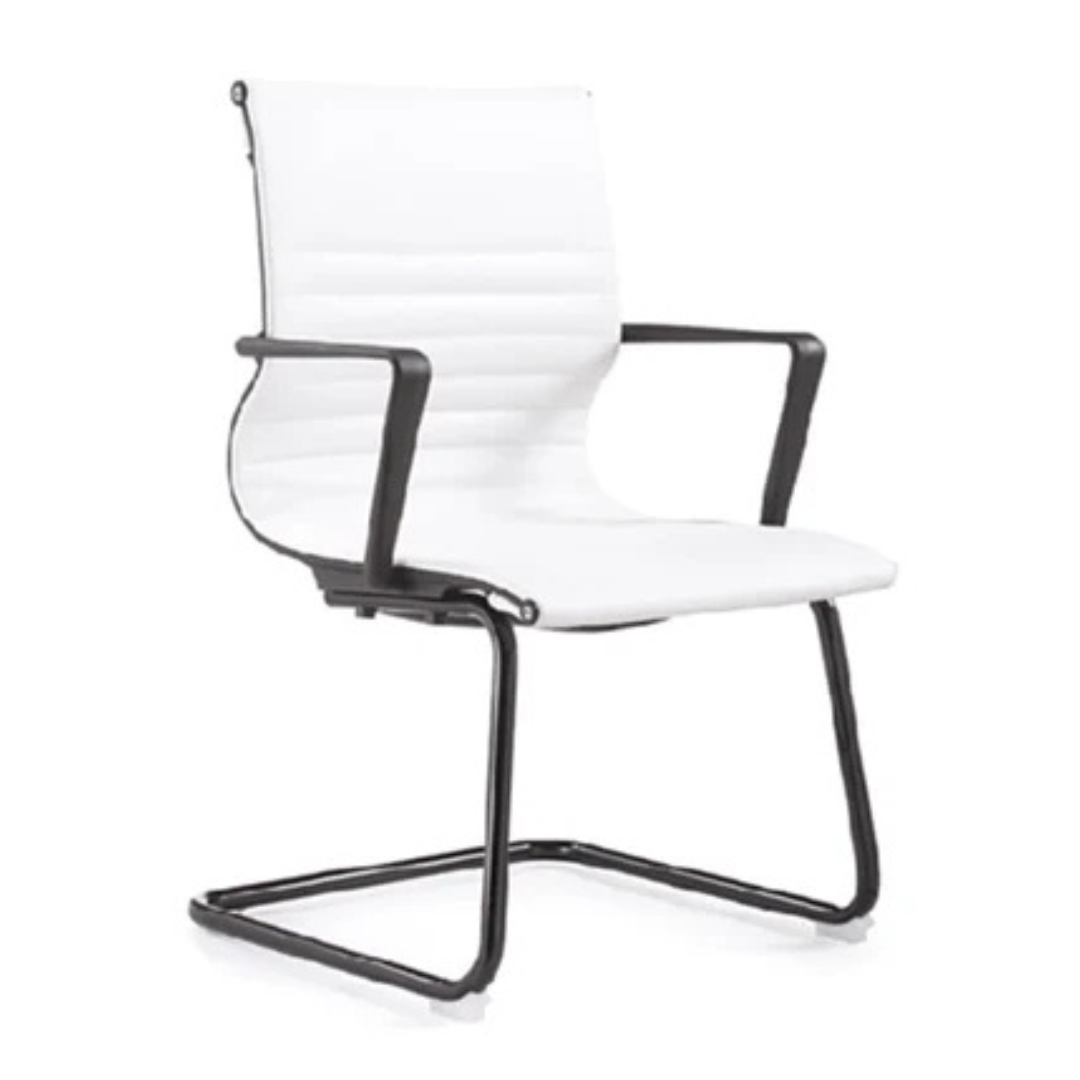 Visitor Chair White (Pvc)